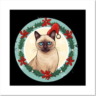 Tonkinese Cat Xmas, Love Cats Posters and Art